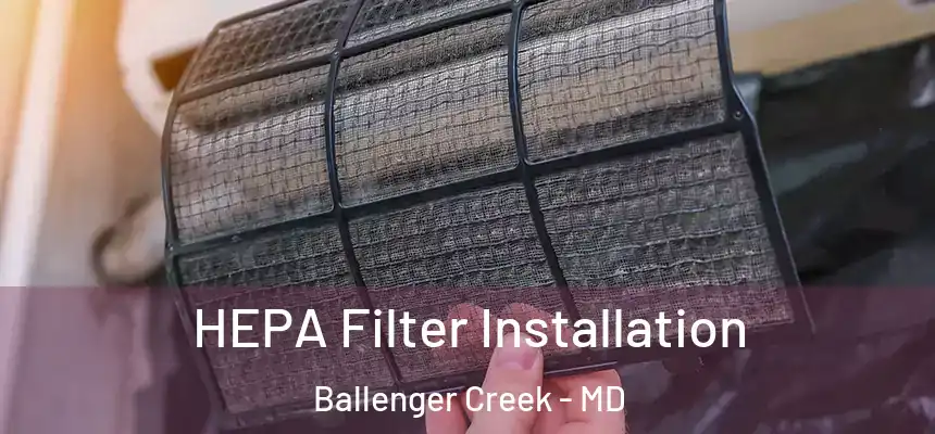  HEPA Filter Installation Ballenger Creek - MD